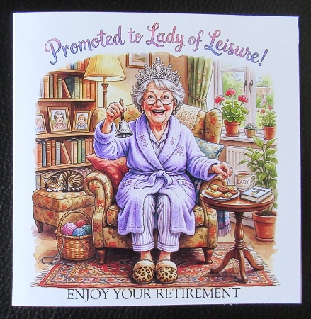 Humorous Retirement collection female 1 by Davina Rundle