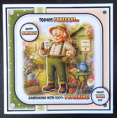 Born To Potter Mini Kit Birthday/Fathers Day by Davina Rundle