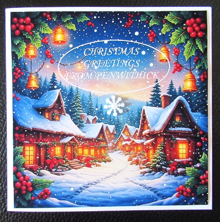 Jingle bell village  by Davina Rundle