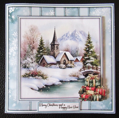 Winter Church - Mini Kit 6x6 by Davina Rundle