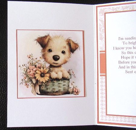 Dogs In Bloom #2 Mini Kit 5x7 (3) by Davina Rundle