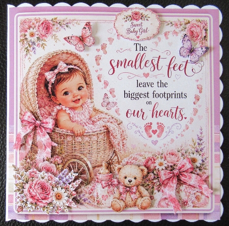 Baby Girl Little Feet by Davina Rundle