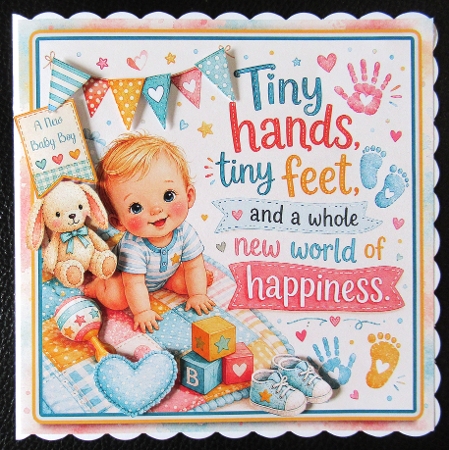 Baby Boy Patchwork by Davina Rundle