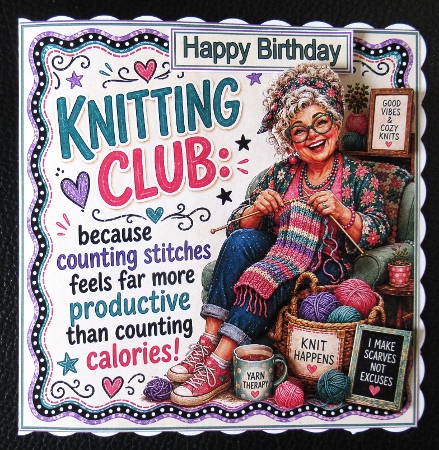 Knitting Club Mini Kit   by Davina Rundle