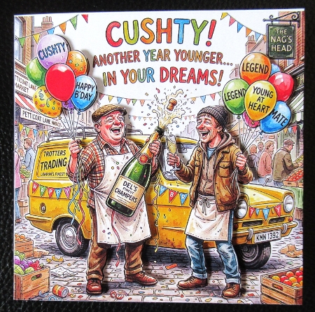 Cushty Birthday wishes  by Davina Rundle