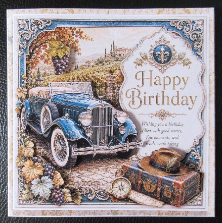 Oldtimer Happy Birthday 6 by Davina Rundle