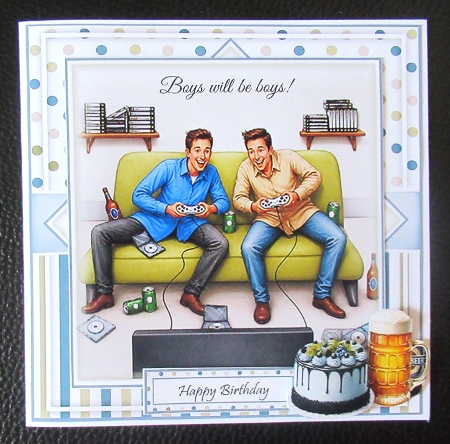 One For the Men Mini Page Kit by Davina Rundle