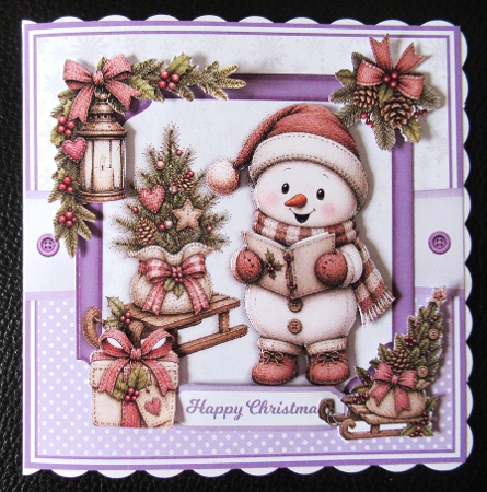WOODLAND SNOWMAN by Davina Rundle
