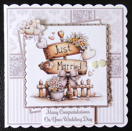 Wedding Couple #2 Mini Kit 7x7 (5) by Davina Rundle