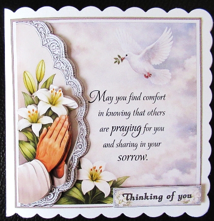 praying for you 6x6 by Davina Rundle