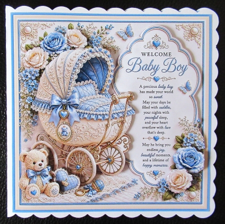 Welcome Baby Boy by Davina Rundle