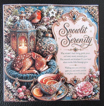 Snowlit Serenity Mini Kit   by Davina Rundle