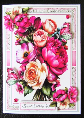 Vibrant Florals Mini Page Kit by Davina Rundle