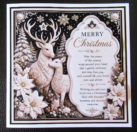 Graceful Christmas Deer by Davina Rundle