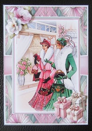 Art Deco Friends Mini Page Kit by Davina Rundle