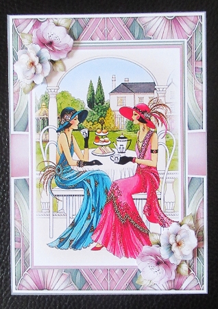 Art Deco Friends Mini Page Kit by Davina Rundle