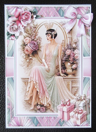 Art Deco Feminine Grace Mini Page Kit  by Davina Rundle