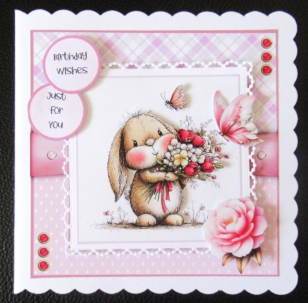 Bunnies and Butterflies by Davina Rundle