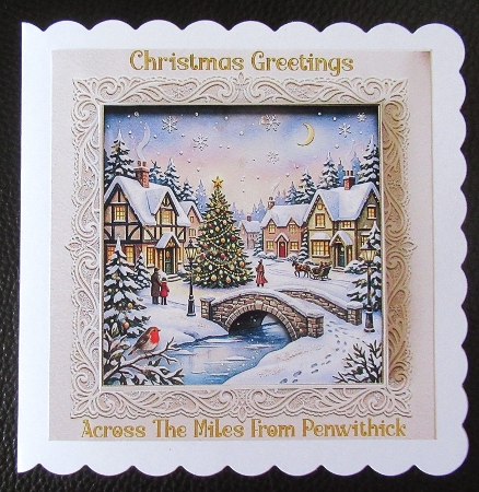 Christmas village  by Davina Rundle