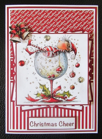 Christmas Drinks #1 Mini Kit 5x7 (3) by Davina Rundle