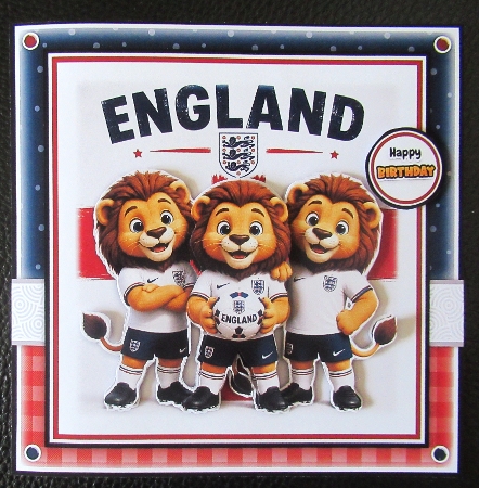 Three Lions Mini Kit by Davina Rundle