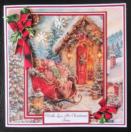 Vintage Christmas Mini Kit 7x7 (5) by Davina Rundle