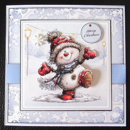 Christmas Snowman by Davina Rundle
