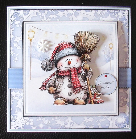 Christmas Snowman by Davina Rundle