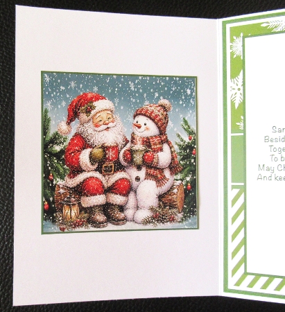 Santa & Snowman Mini Kit 5x7 (3) by Davina Rundle