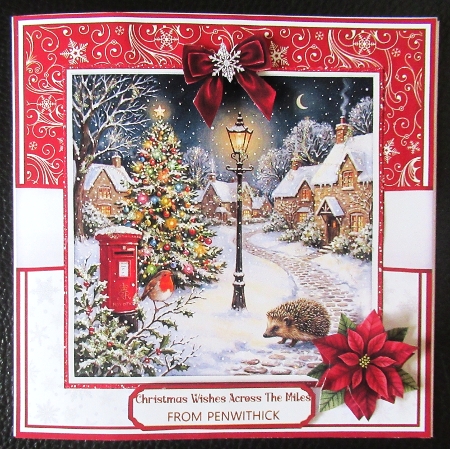 CHRISTMAS EVE VILLAGE by Davina Rundle
