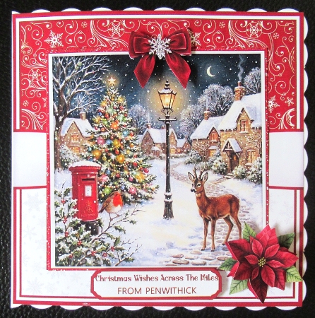 CHRISTMAS EVE VILLAGE by Davina Rundle