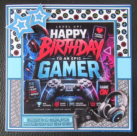 GAMERS BIRTHDAY by Davina Rundle
