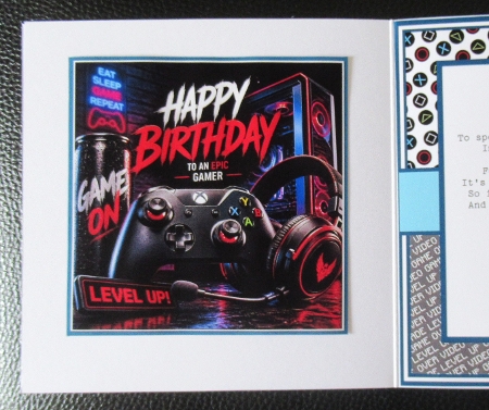 GAMERS BIRTHDAY by Davina Rundle
