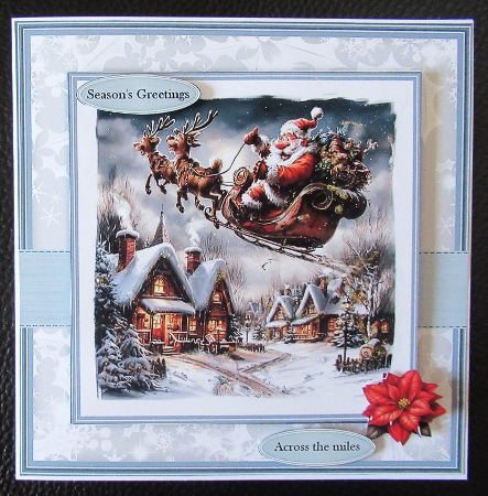 Santas on his way by Davina Rundle