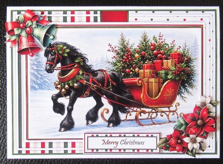 Festive Horse Mini Kit by Davina Rundle