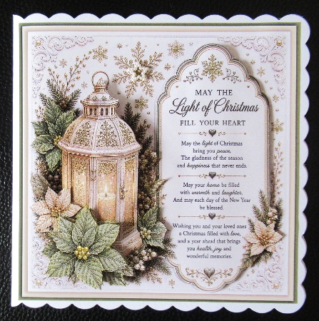 May The Light Of Christmas Fill Your Heart by Davina Rundle