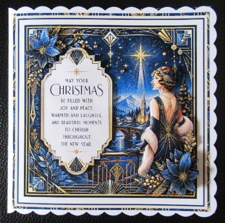 May Your Christmas Be Filled With Joy And Peace by Davina Rundle
