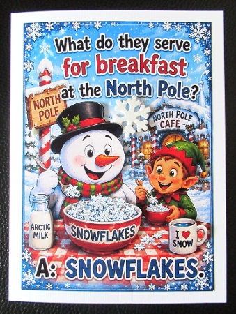snowman breakfast joke by Davina Rundle