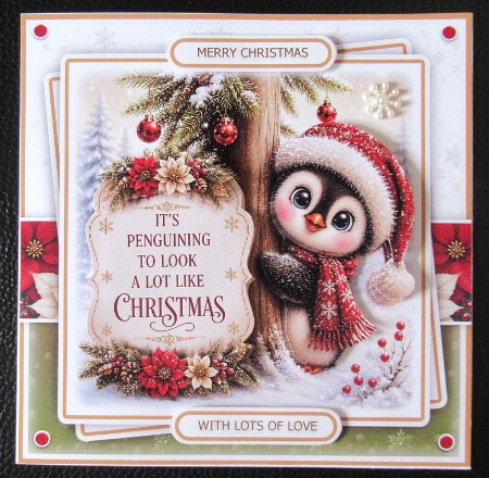 Penguin Christmas Mini Kit by Davina Rundle