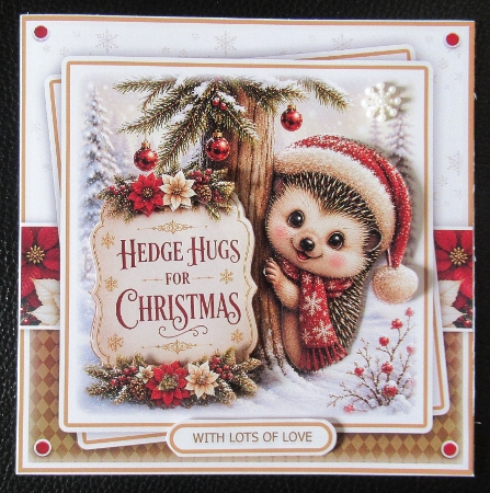 Hedge Hugs For Christmas Mini Kit by Davina Rundle