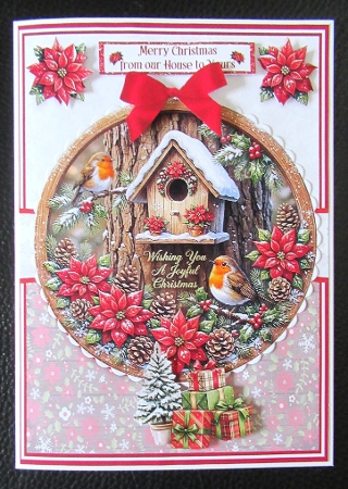 CHRISTMAS WOODLAND BIRDS by Davina Rundle
