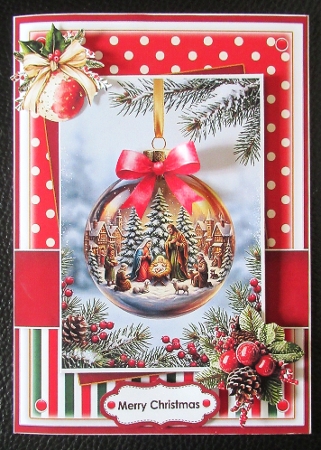 5x7 ~ Set Of 3 Lovely Christmas Scenes by Davina Rundle