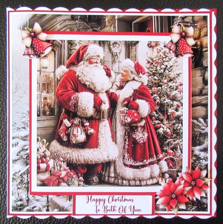 Vintage Santa Mini Kit 7x7 (5) *Customer Request* by Davina Rundle