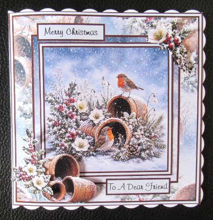 Minikit Winter Robins by Davina Rundle