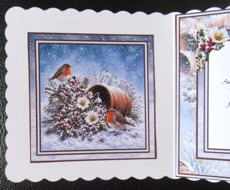 Minikit Winter Robins by Davina Rundle