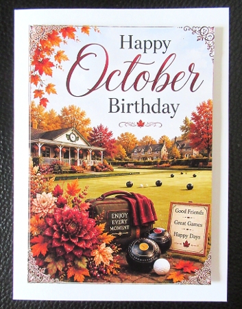 october birthday bowls by Davina Rundle