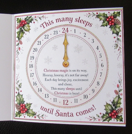advent clocks generic insert by Davina Rundle
