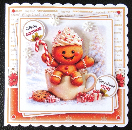 Gingerbread Wishes Mini Kit by Davina Rundle