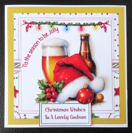 6x6 Christmas cheers choice of four mini kit by Davina Rundle
