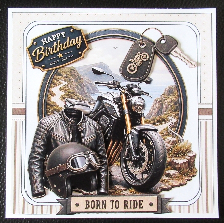 7x7 Born to ride choice of four mini kit by Davina Rundle